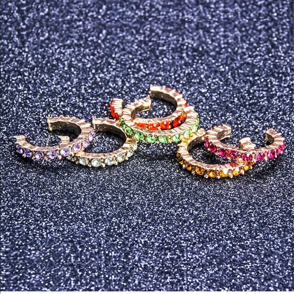 Malinga- set of colorful stones cuffs - Picture 4 of 6